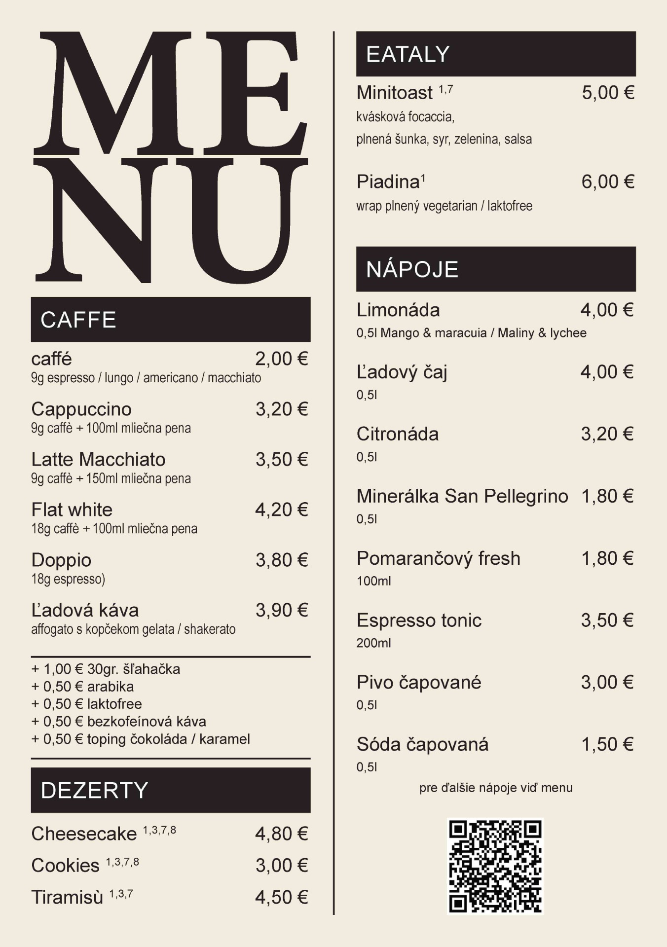 Ponte menu :: Favor-it